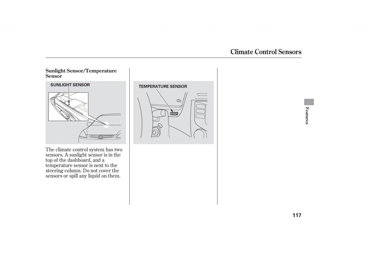 Honda Accord VII 7 CU1 Inspire owners manual / page 115