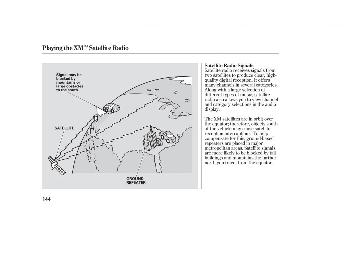 Honda Accord VII 7 CU1 Inspire owners manual / page 142