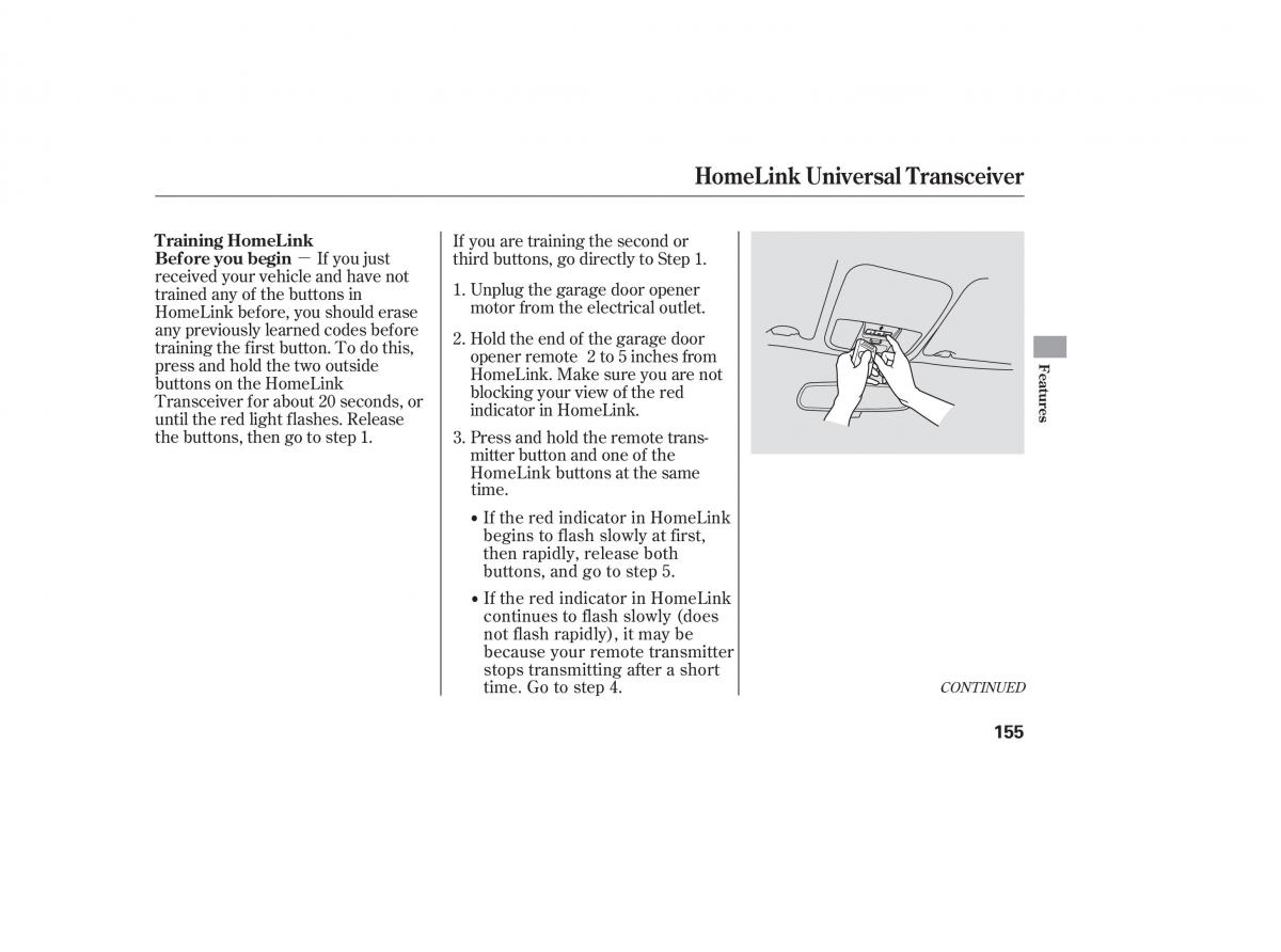 Honda Accord VII 7 CU1 Inspire owners manual / page 153