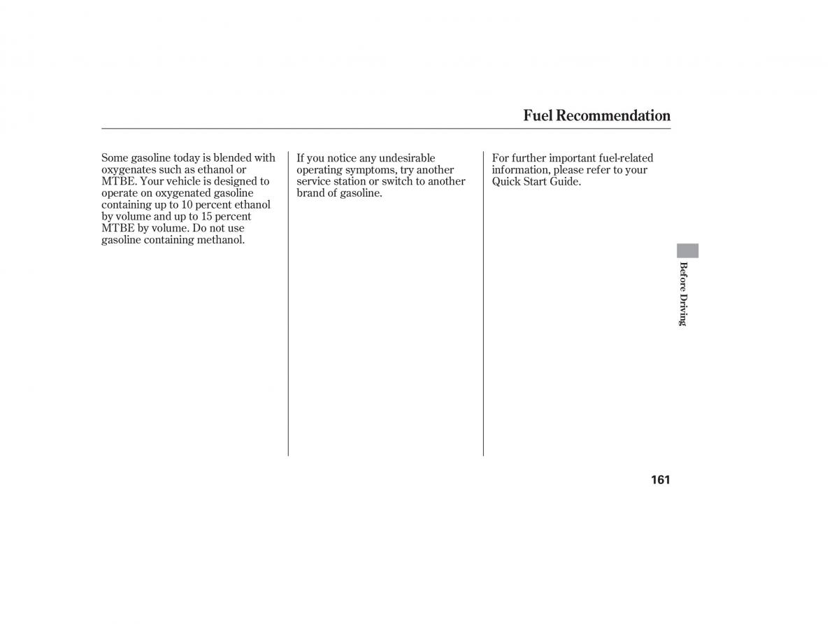 Honda Accord VII 7 CU1 Inspire owners manual / page 159