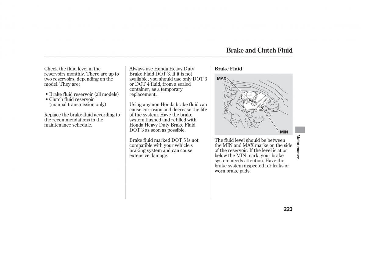 Honda Accord VII 7 CU1 Inspire owners manual / page 220