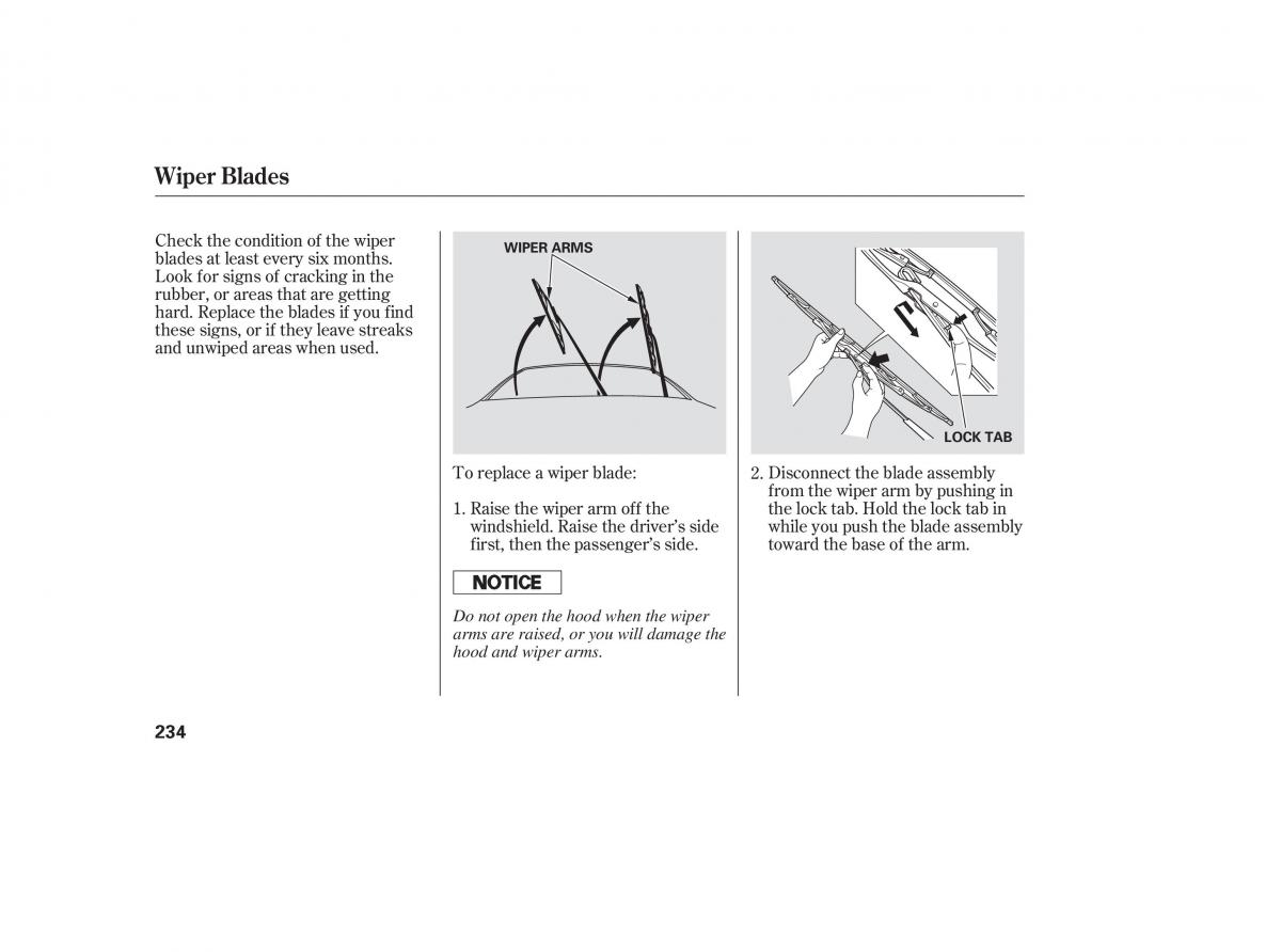 Honda Accord VII 7 CU1 Inspire owners manual / page 231