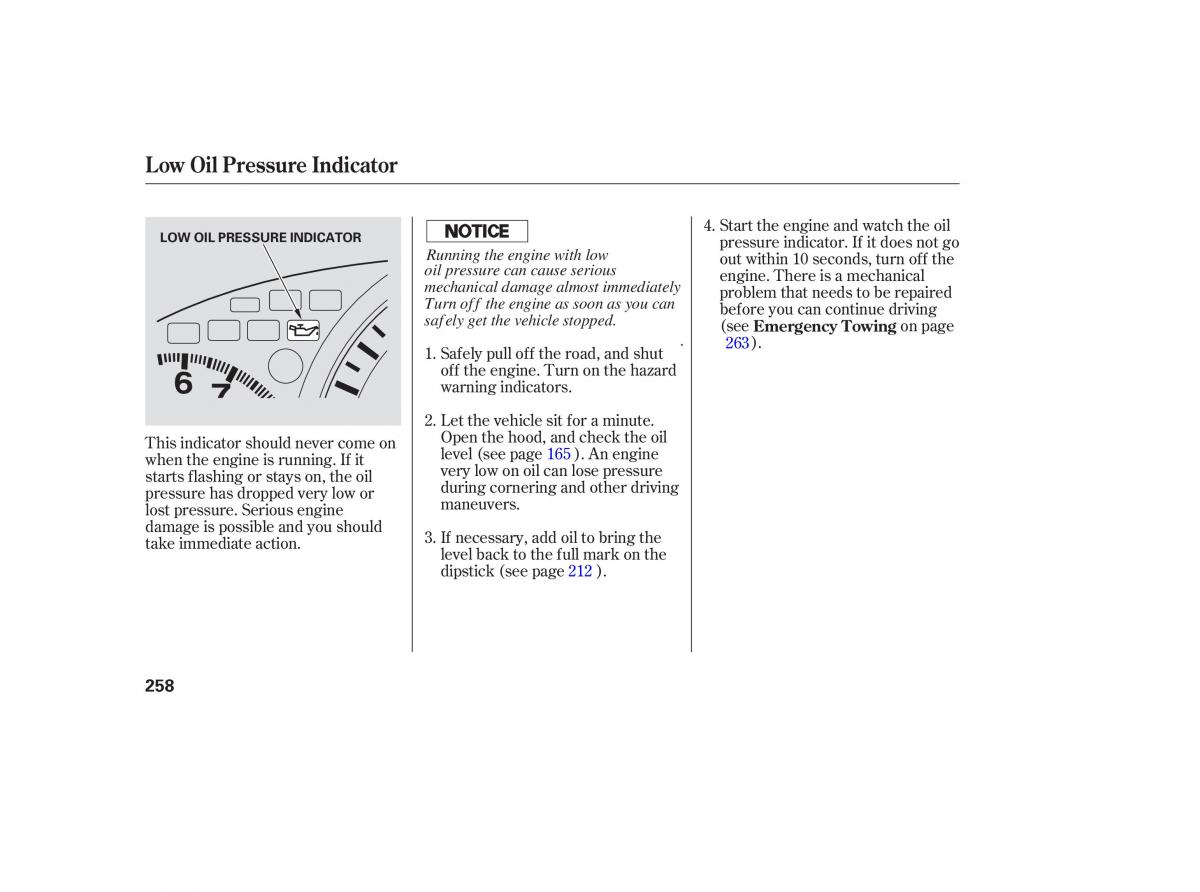 Honda Accord VII 7 CU1 Inspire owners manual / page 255