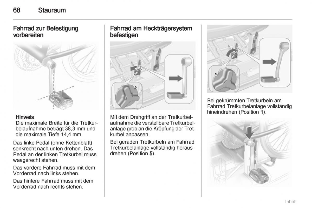 Opel Meriva II 2 B Chevrolet Meriva Vauxhall Meriva Handbuch / page 69