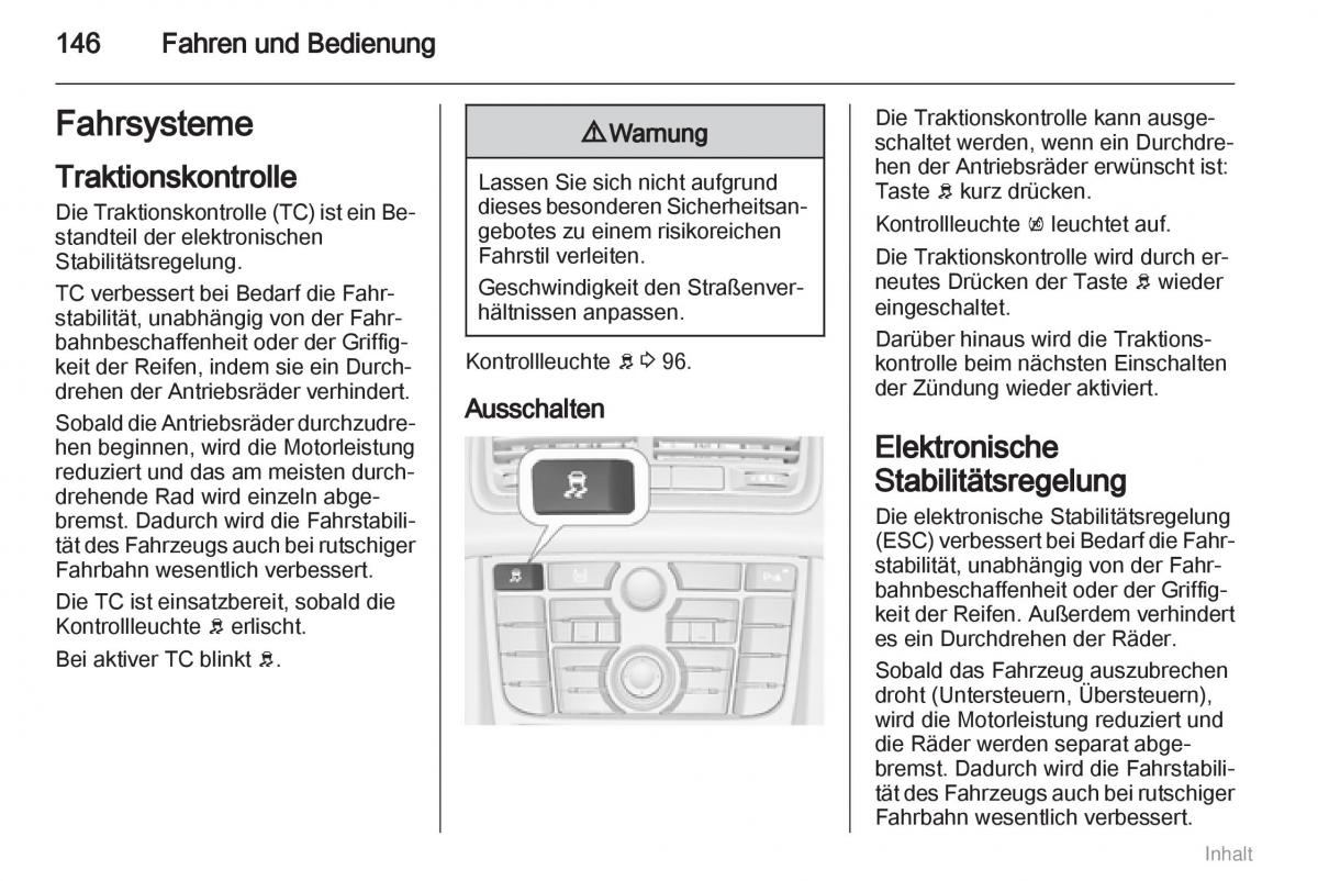 Opel Meriva II 2 B Chevrolet Meriva Vauxhall Meriva Handbuch / page 147