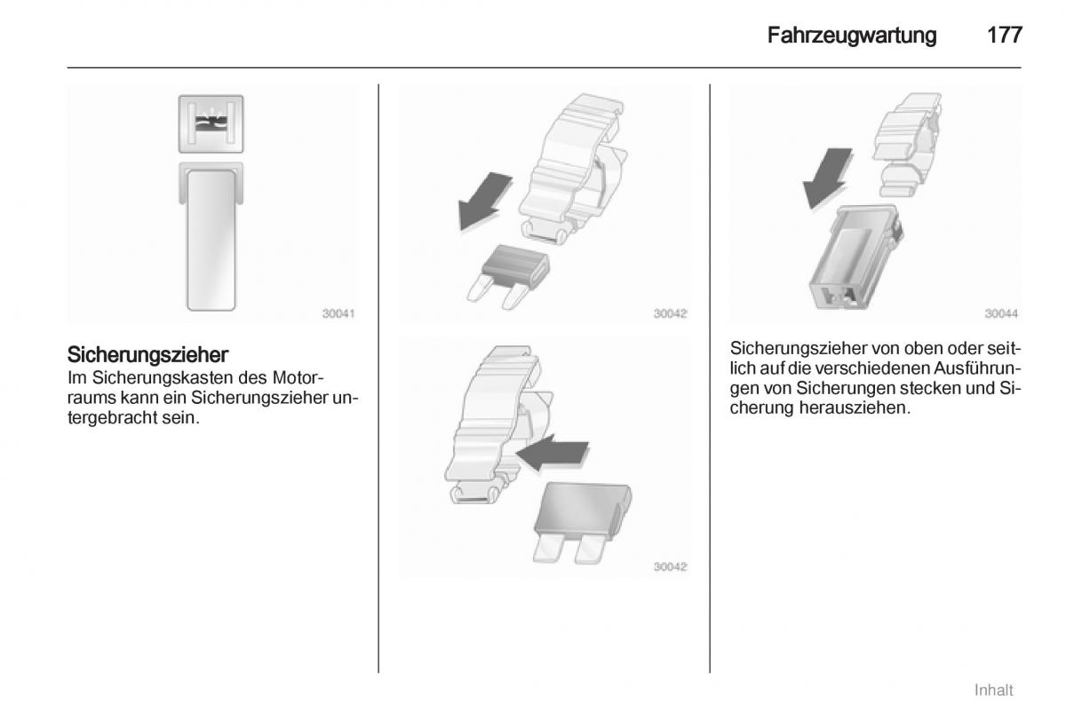 Opel Meriva II 2 B Chevrolet Meriva Vauxhall Meriva Handbuch / page 178