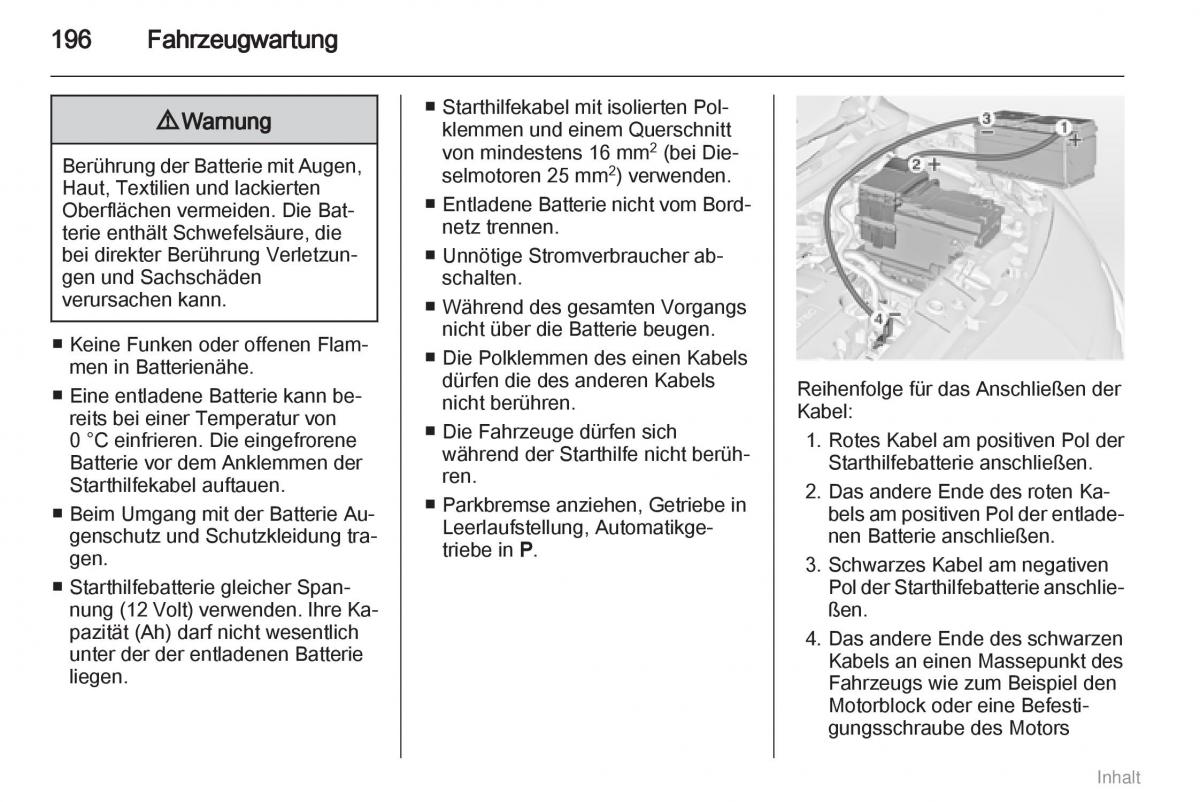 Opel Meriva II 2 B Chevrolet Meriva Vauxhall Meriva Handbuch / page 197