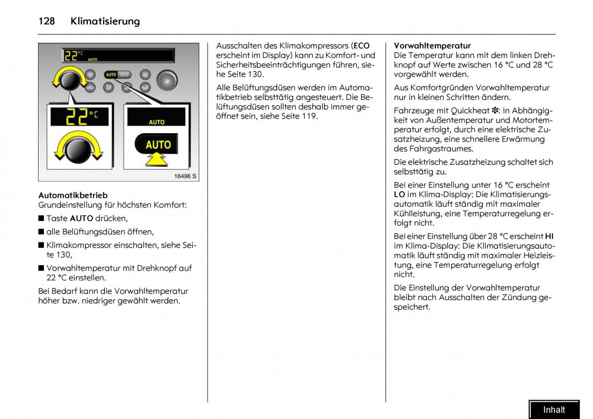 Opel Meriva I 1 A Chevrolet Meriva Vauxhall Meriva Handbuch / page 130