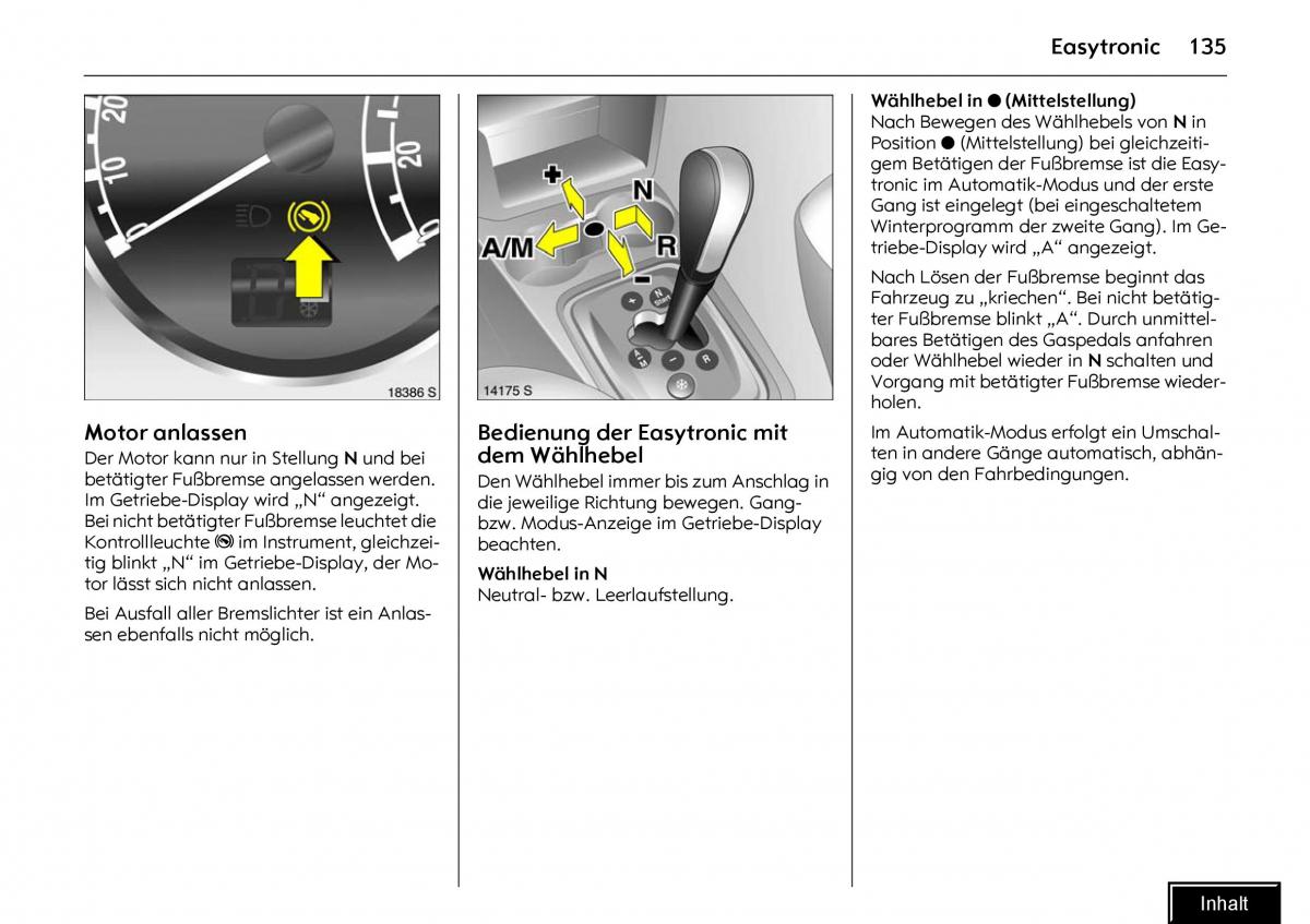 Opel Meriva I 1 A Chevrolet Meriva Vauxhall Meriva Handbuch / page 137