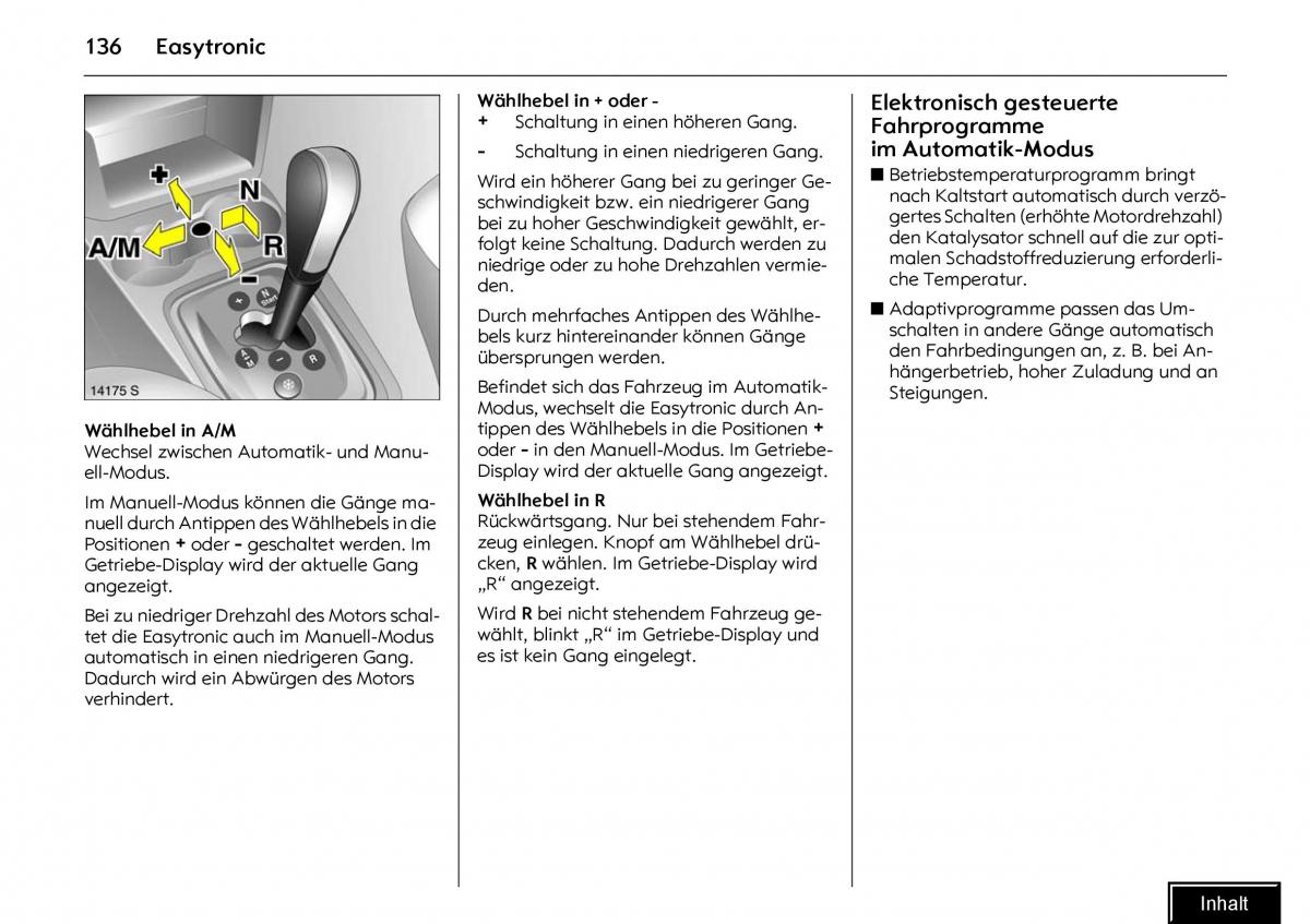 Opel Meriva I 1 A Chevrolet Meriva Vauxhall Meriva Handbuch / page 138