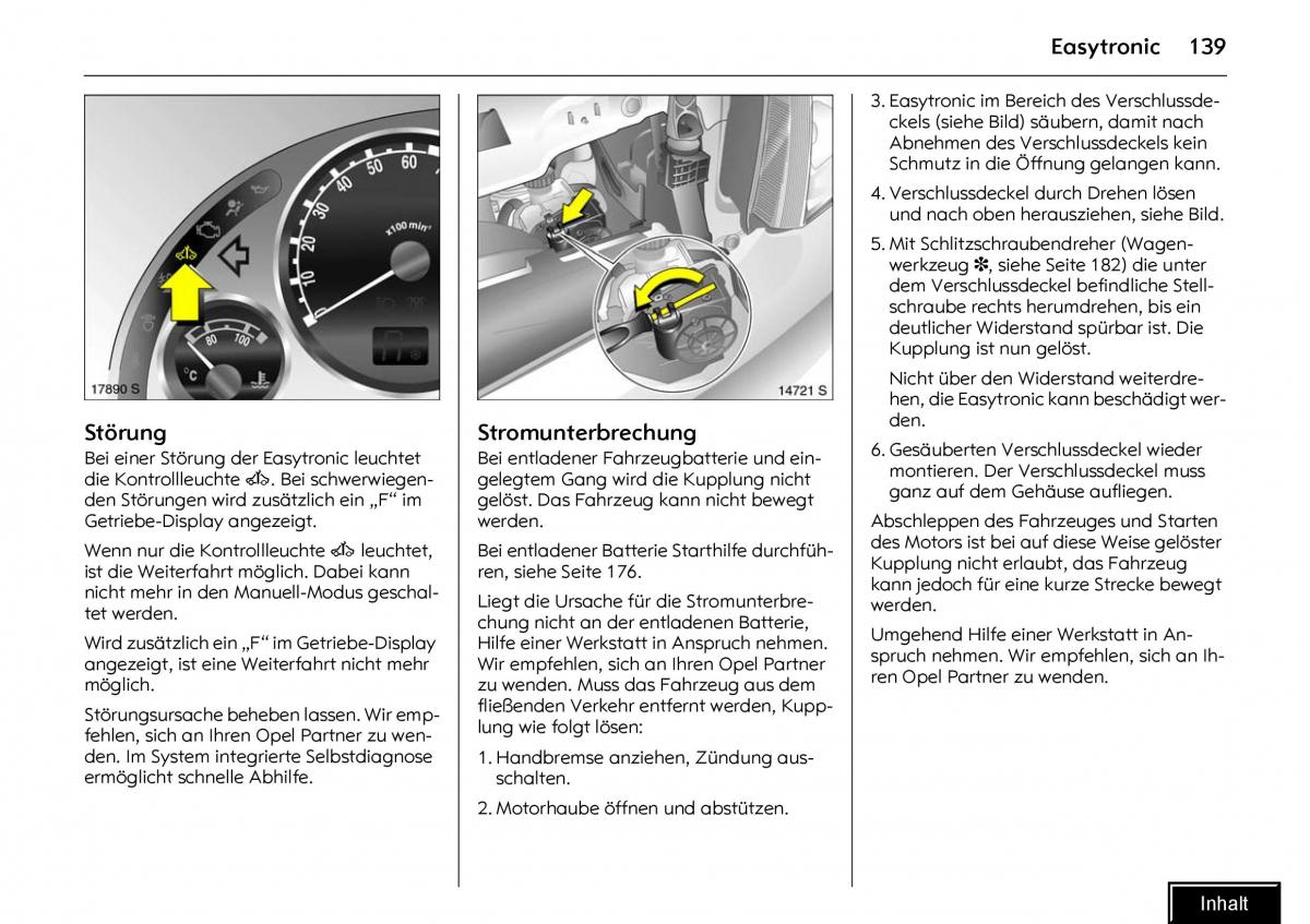 Opel Meriva I 1 A Chevrolet Meriva Vauxhall Meriva Handbuch / page 141