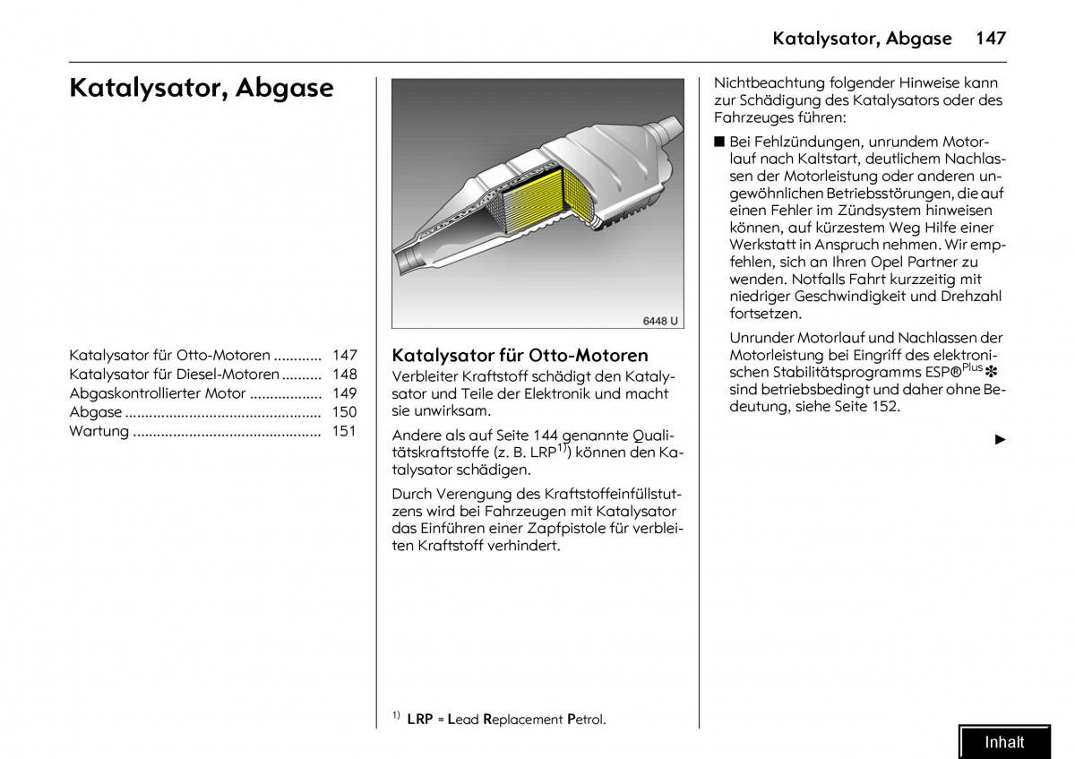 Opel Meriva I 1 A Chevrolet Meriva Vauxhall Meriva Handbuch / page 149