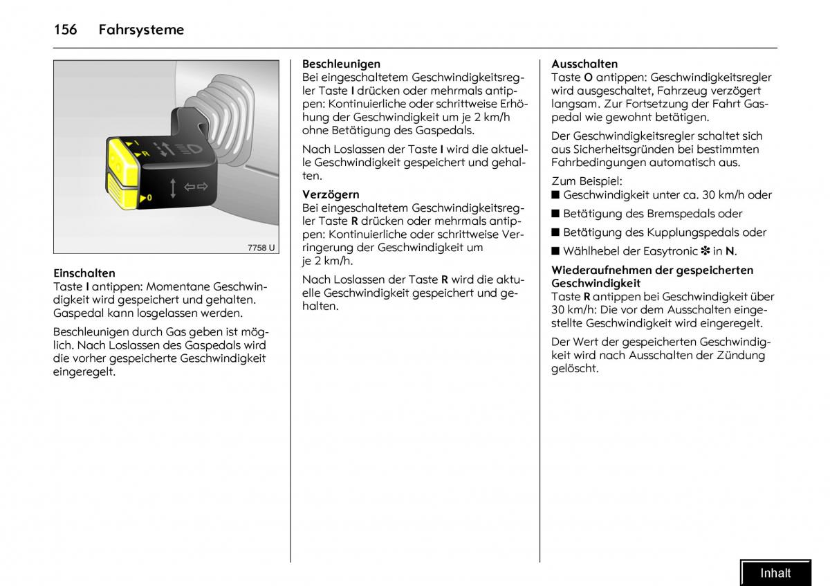 Opel Meriva I 1 A Chevrolet Meriva Vauxhall Meriva Handbuch / page 158