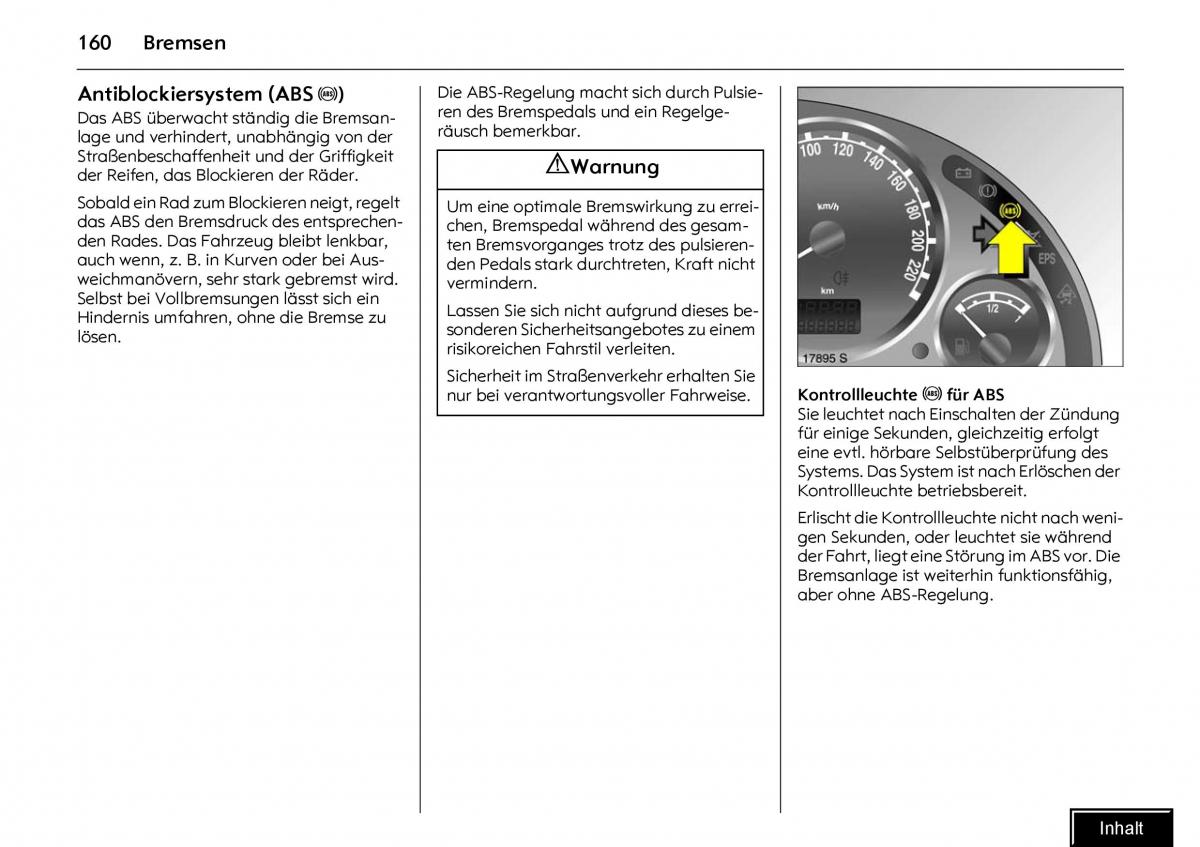 Opel Meriva I 1 A Chevrolet Meriva Vauxhall Meriva Handbuch / page 162