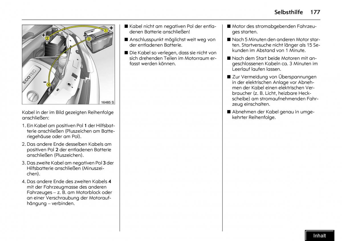 Opel Meriva I 1 A Chevrolet Meriva Vauxhall Meriva Handbuch / page 179