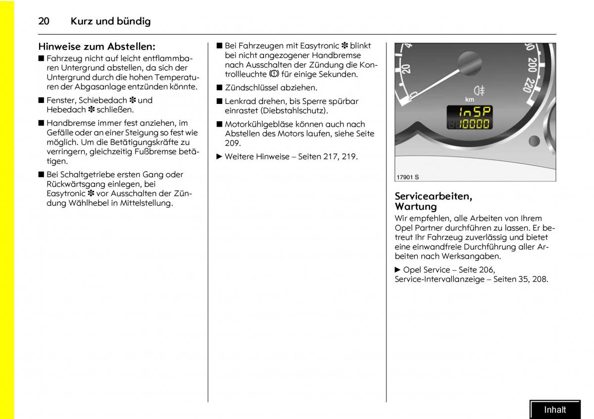 Opel Meriva I 1 A Chevrolet Meriva Vauxhall Meriva Handbuch / page 22