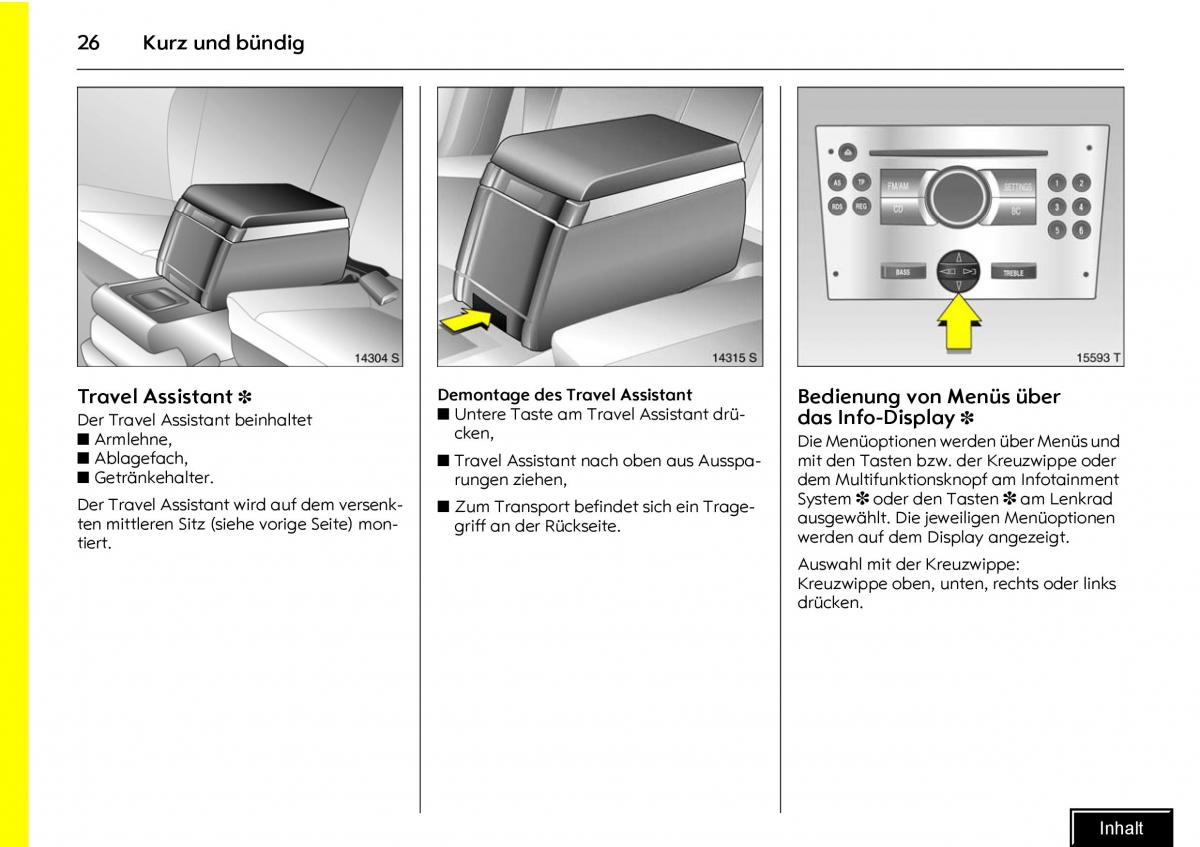 Opel Meriva I 1 A Chevrolet Meriva Vauxhall Meriva Handbuch / page 28