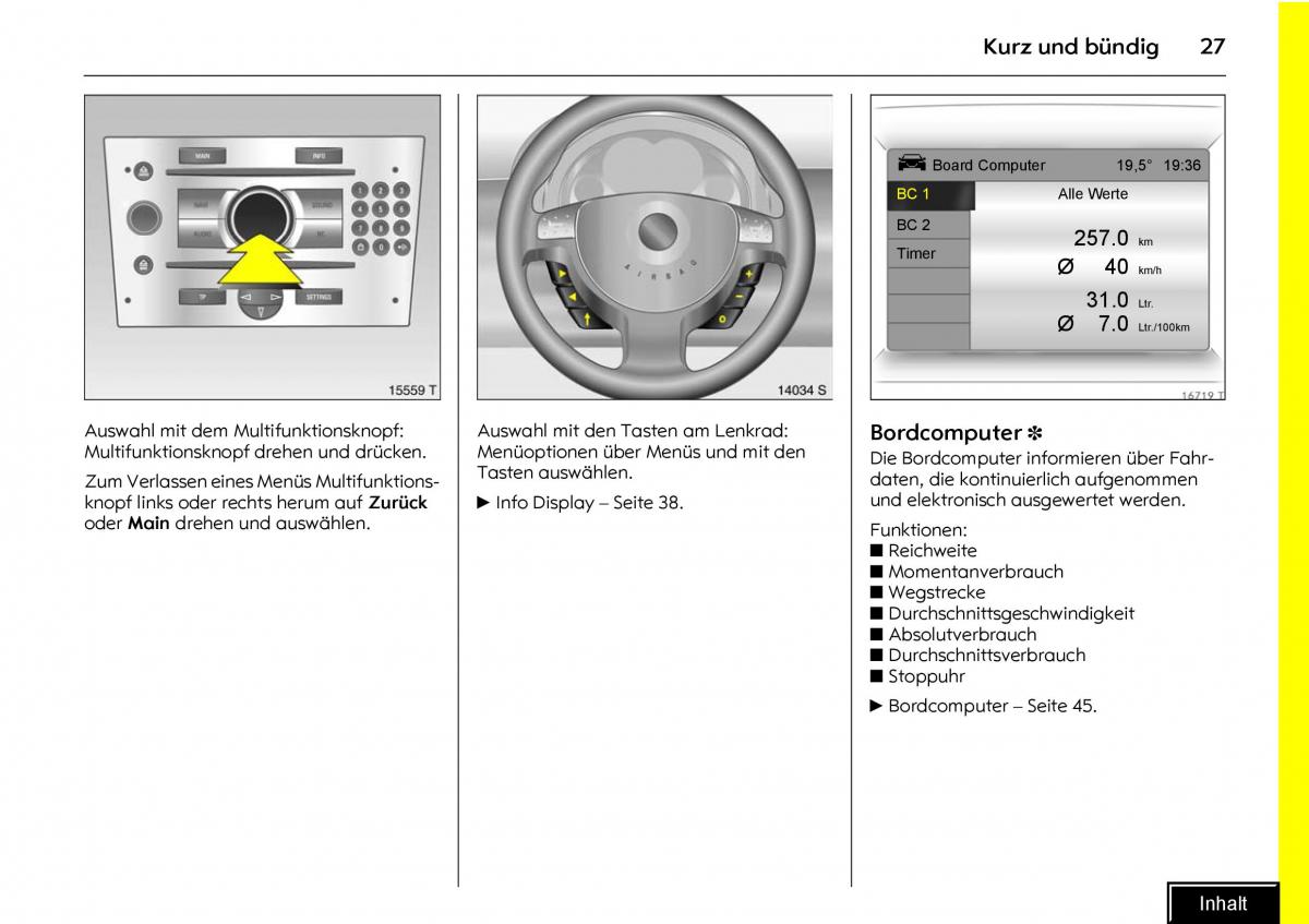 Opel Meriva I 1 A Chevrolet Meriva Vauxhall Meriva Handbuch / page 29