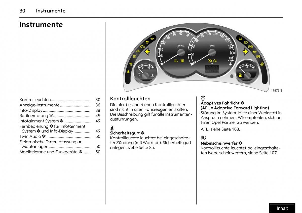 Opel Meriva I 1 A Chevrolet Meriva Vauxhall Meriva Handbuch / page 32