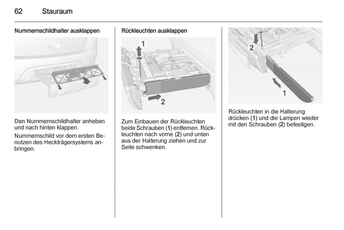 Opel Mokka Handbuch / page 64