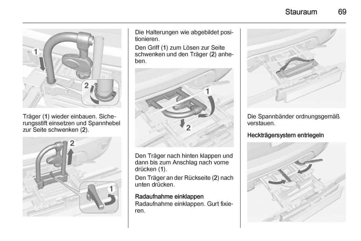 Opel Mokka Handbuch / page 71