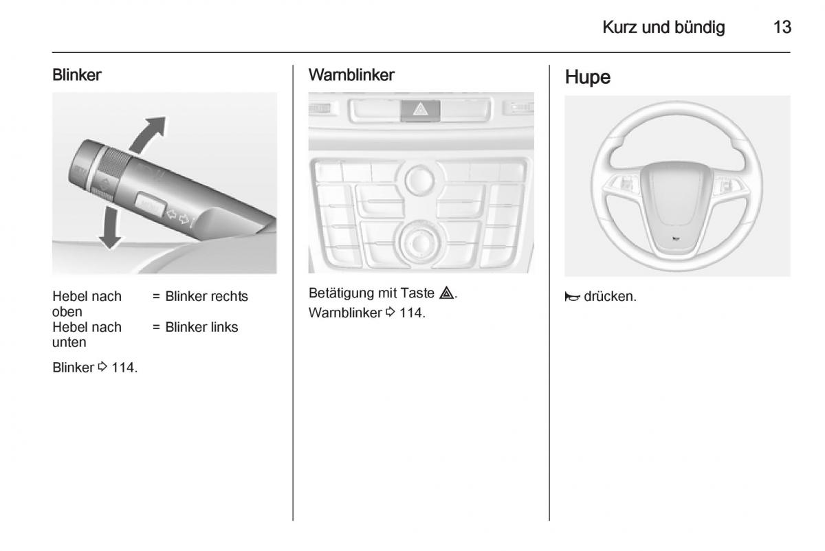 Opel Mokka Handbuch / page 15