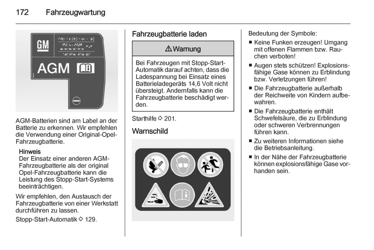 Opel Mokka Handbuch / page 174