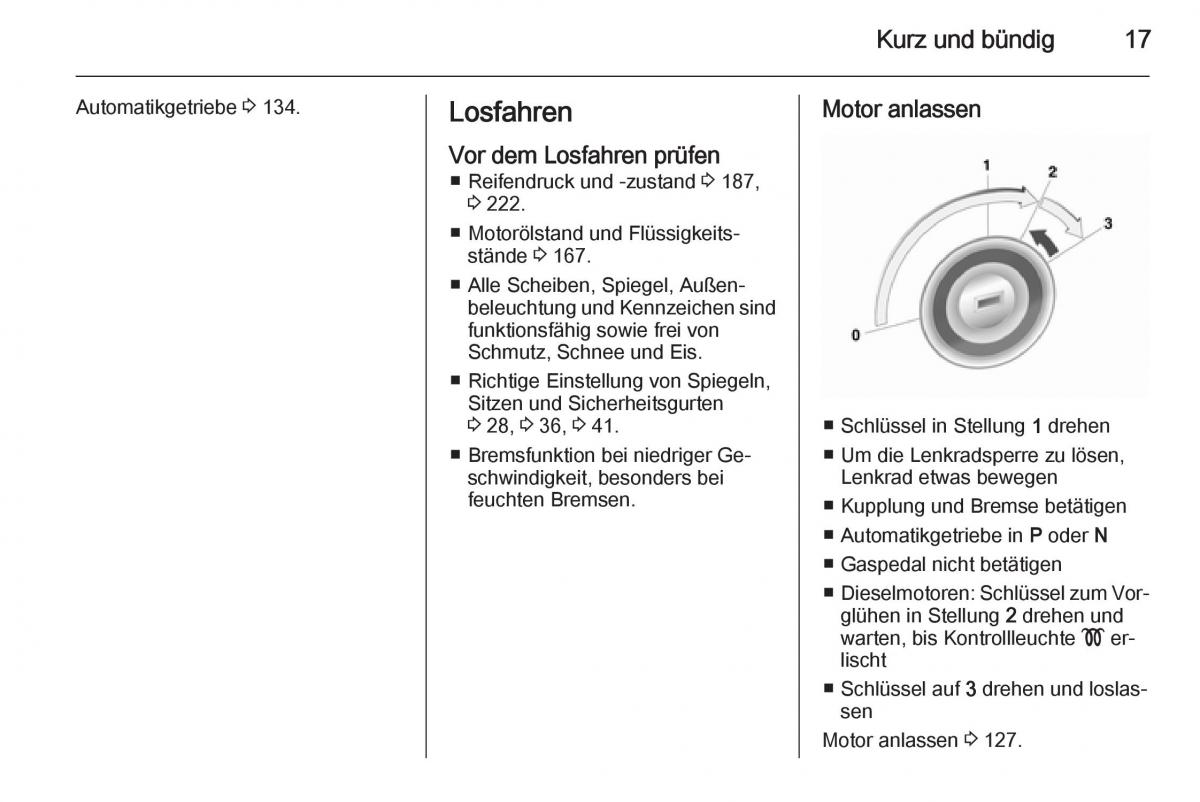 Opel Mokka Handbuch / page 19