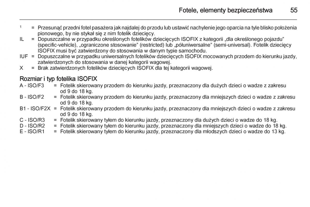 Opel Mokka instrukcja obslugi / page 57