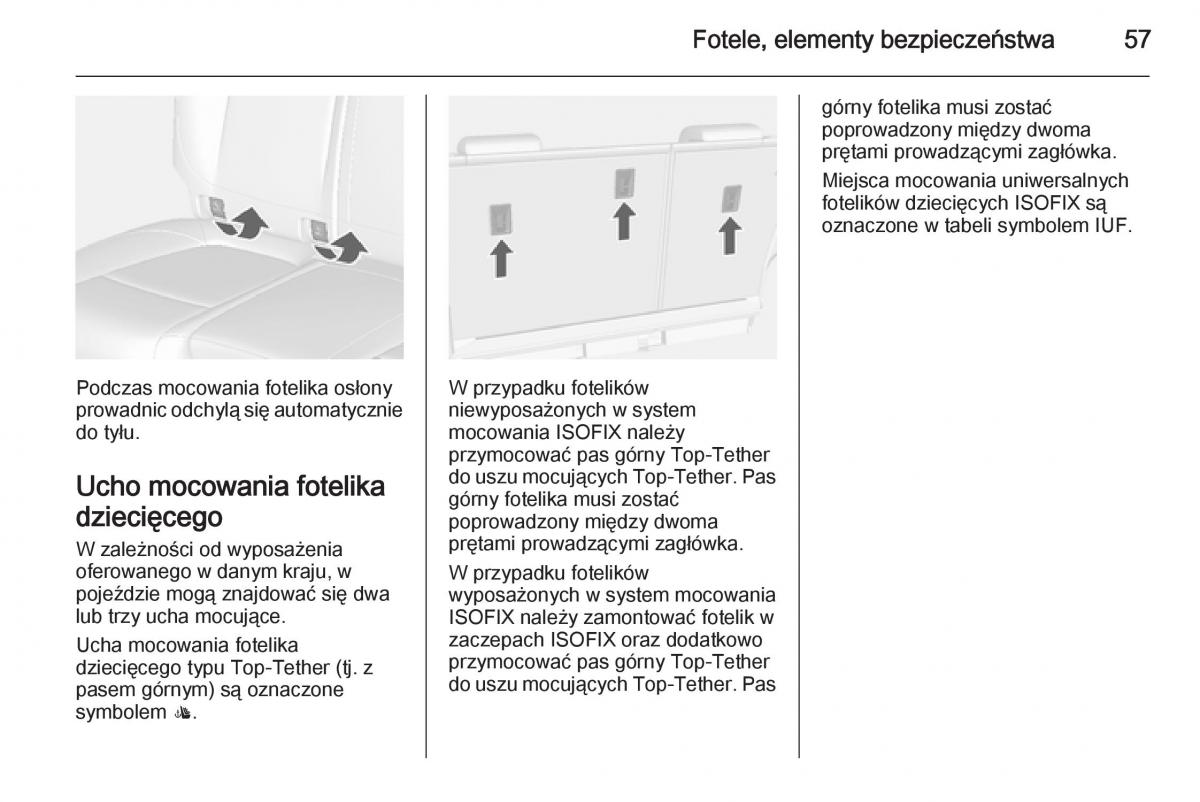 Opel Mokka instrukcja obslugi / page 59