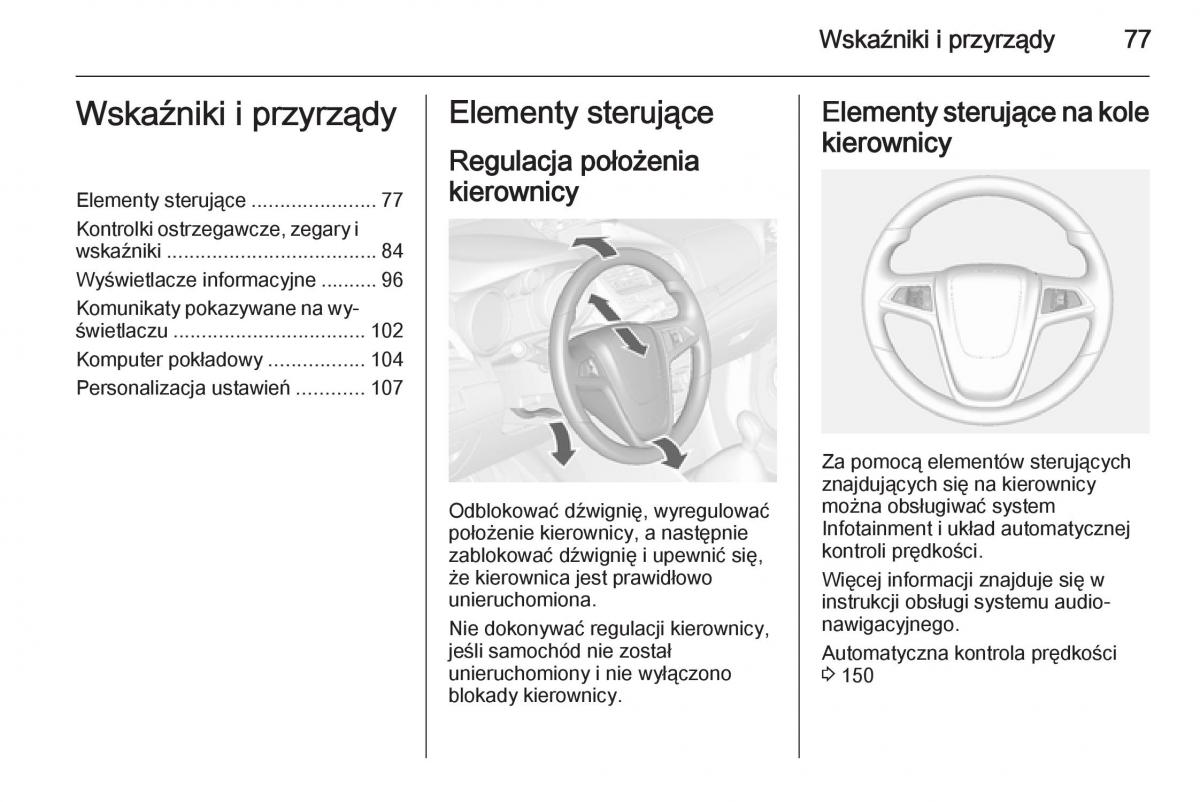 Opel Mokka instrukcja obslugi / page 79