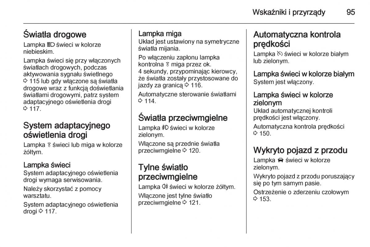 Opel Mokka instrukcja obslugi / page 97