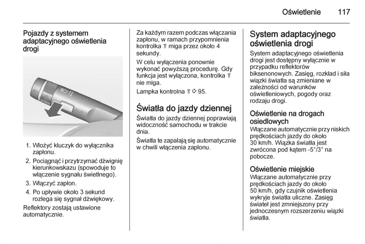 Opel Mokka instrukcja obslugi / page 119