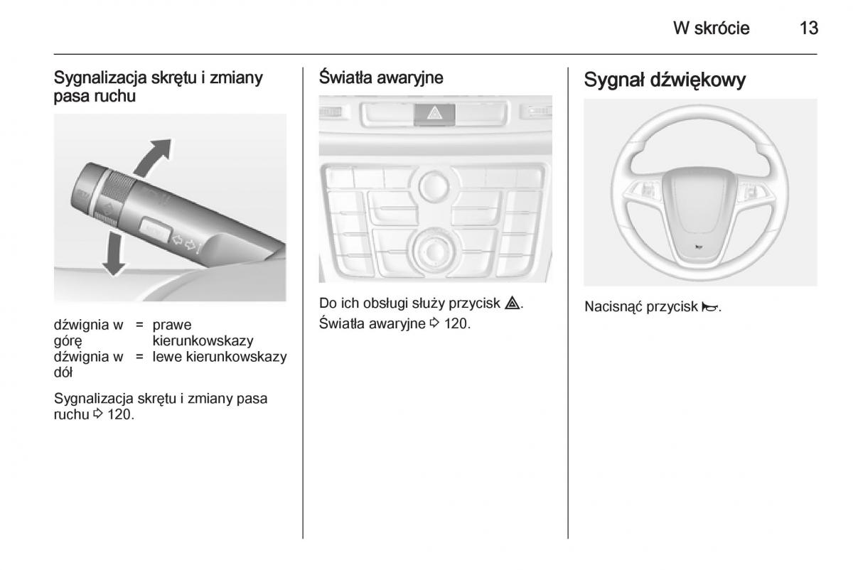 Opel Mokka instrukcja obslugi / page 15