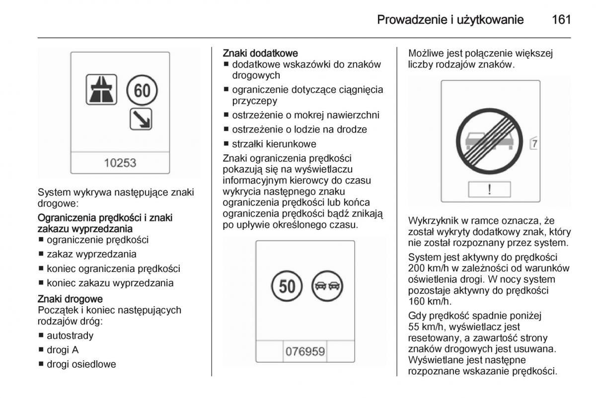 Opel Mokka instrukcja obslugi / page 163