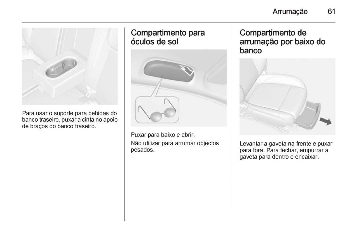 Opel Mokka manual del propietario / page 63