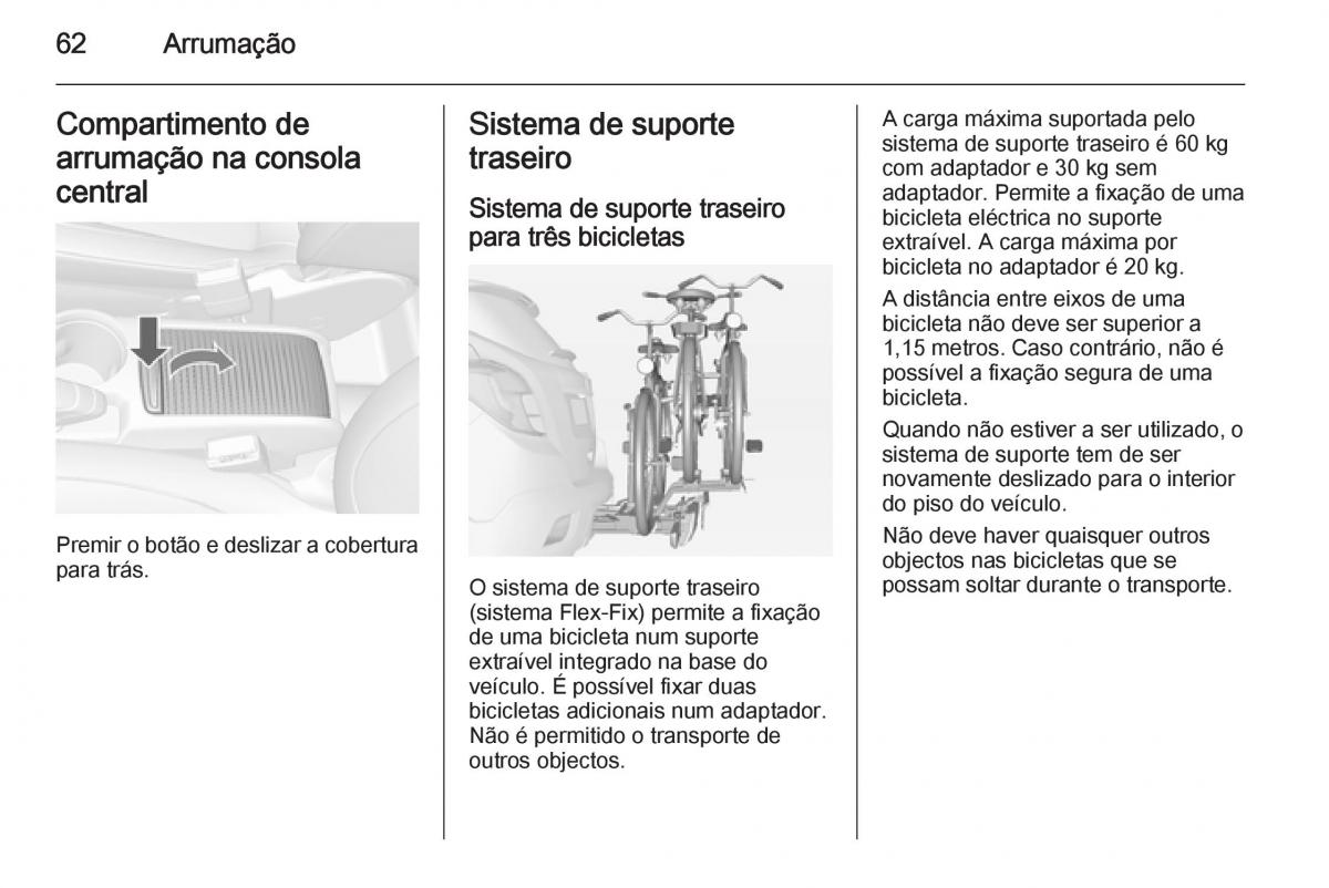 Opel Mokka manual del propietario / page 64