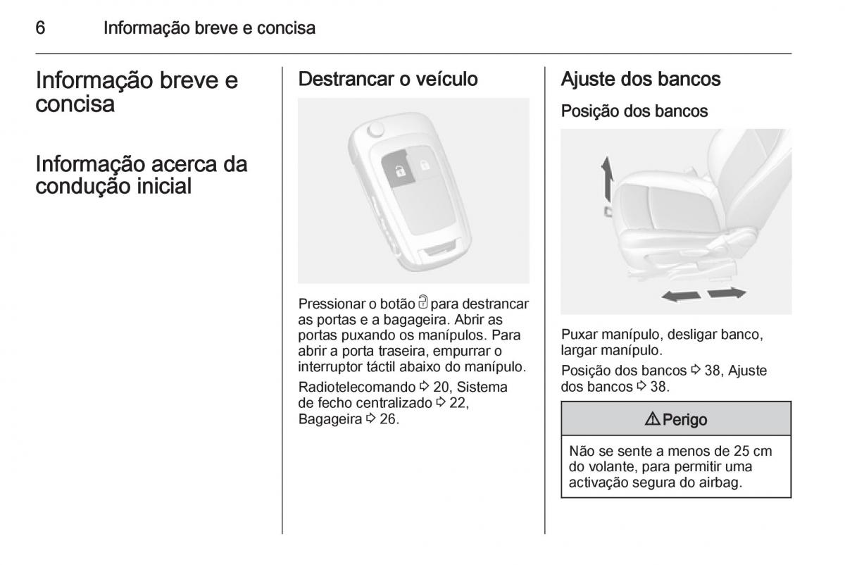 Opel Mokka manual del propietario / page 8