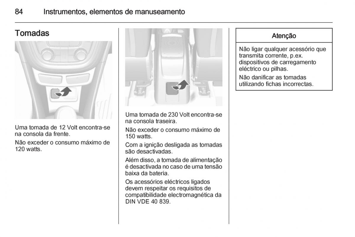 Opel Mokka manual del propietario / page 86