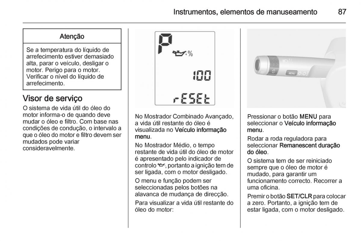 Opel Mokka manual del propietario / page 89