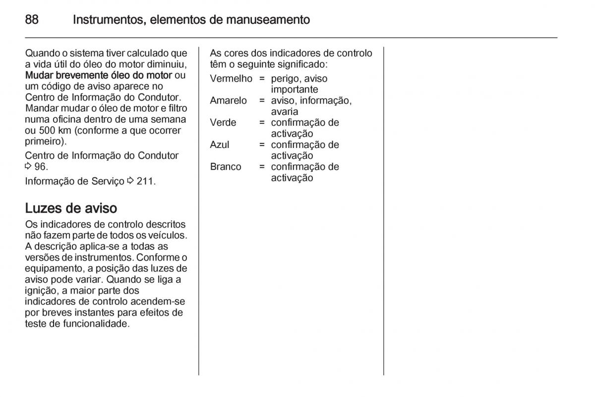 Opel Mokka manual del propietario / page 90