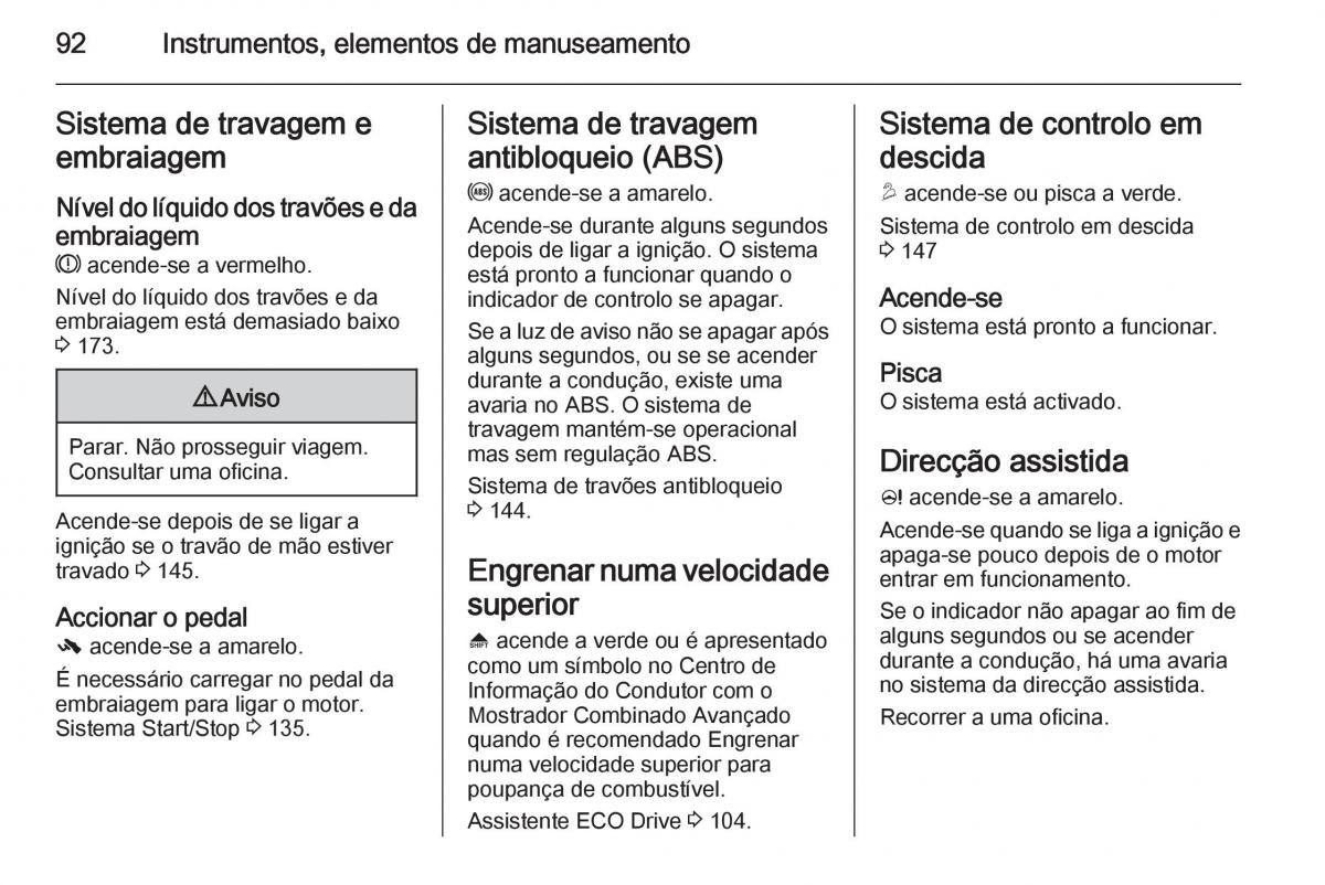 Opel Mokka manual del propietario / page 94