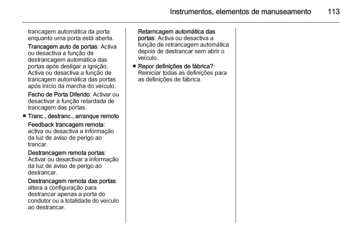 Opel Mokka manual del propietario / page 115