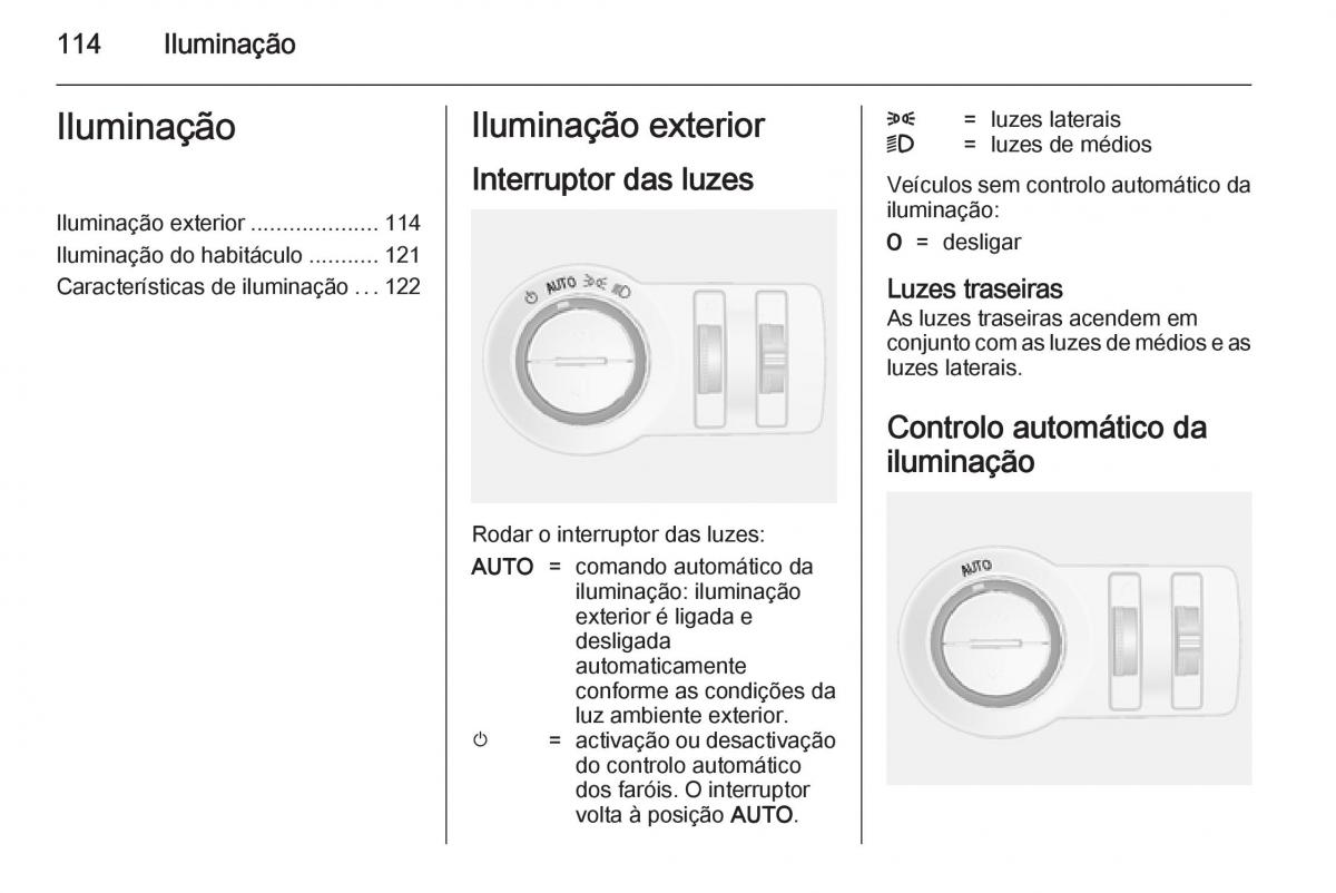 Opel Mokka manual del propietario / page 116