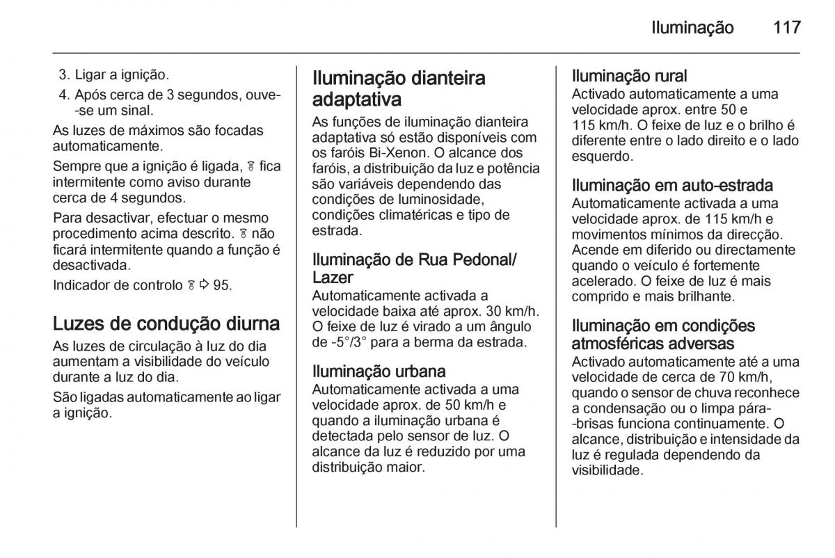 Opel Mokka manual del propietario / page 119