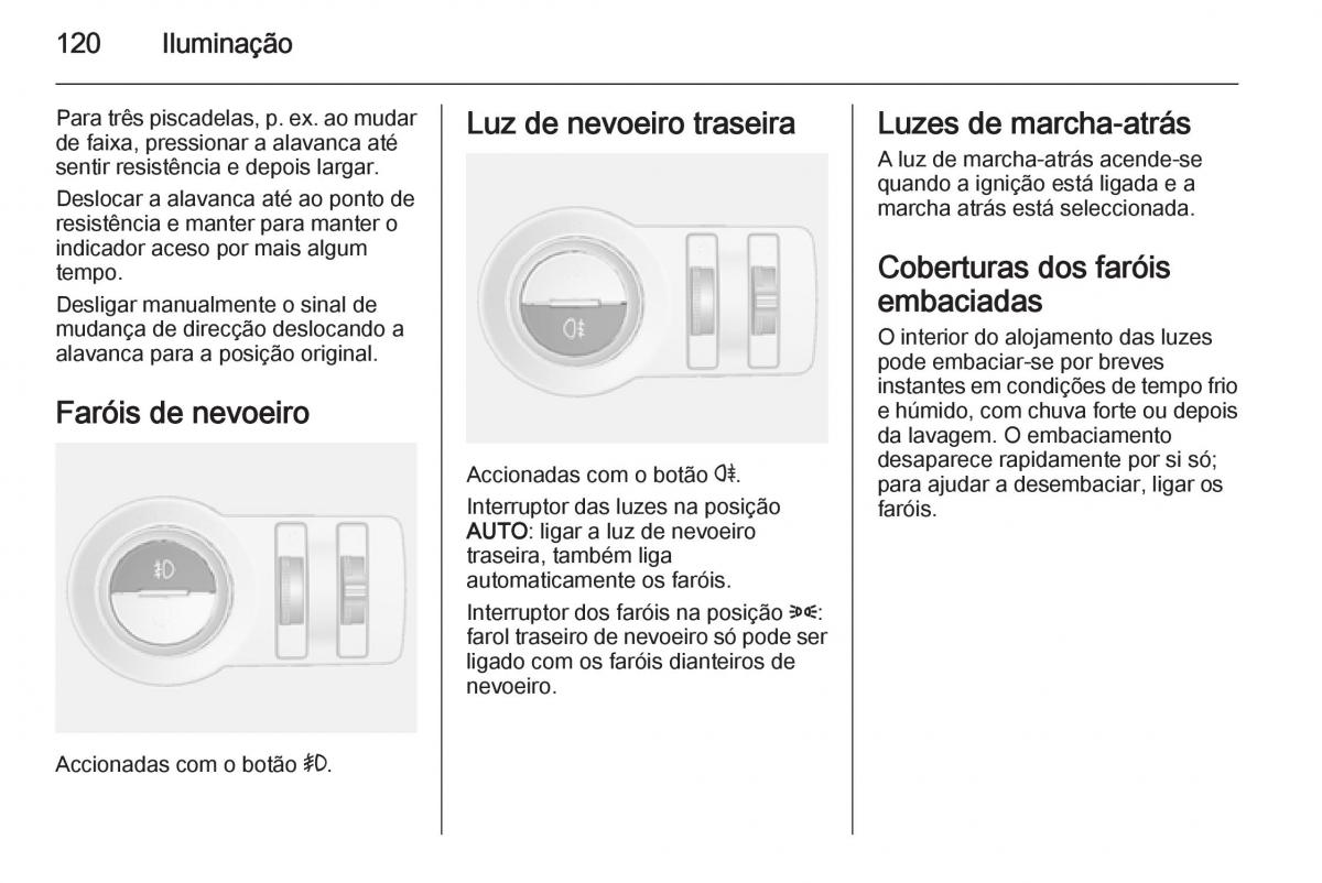 Opel Mokka manual del propietario / page 122