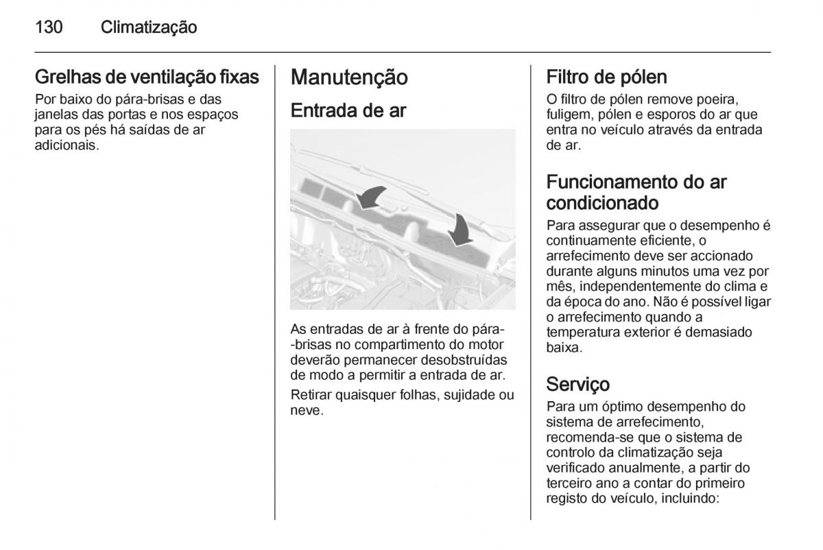 Opel Mokka manual del propietario / page 132