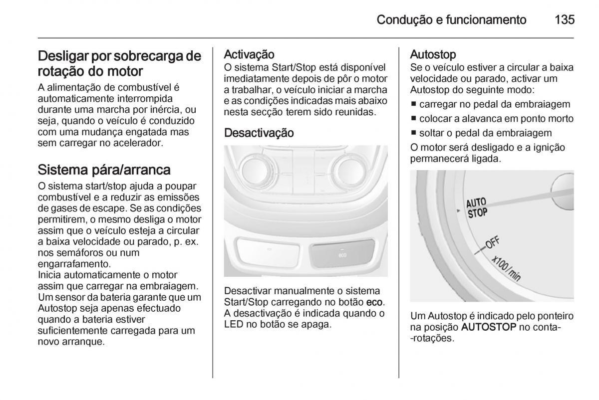 Opel Mokka manual del propietario / page 137