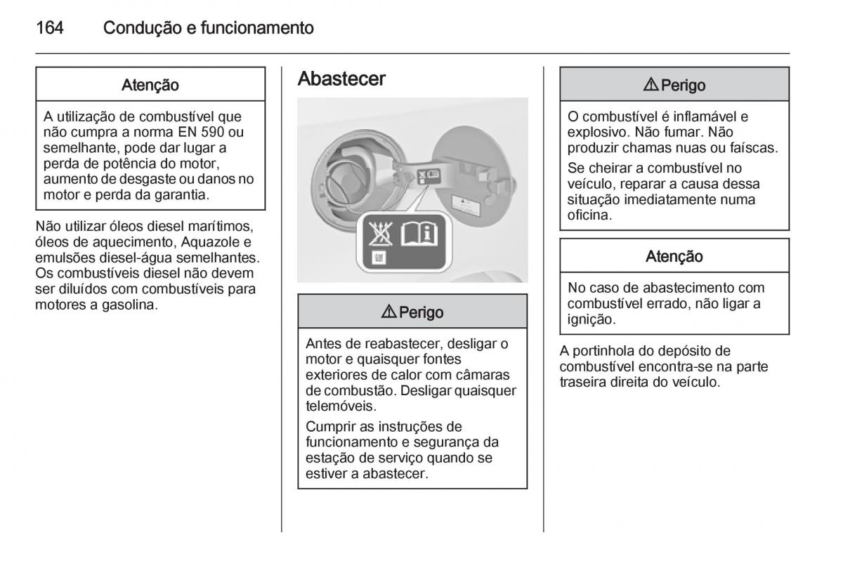 Opel Mokka manual del propietario / page 166