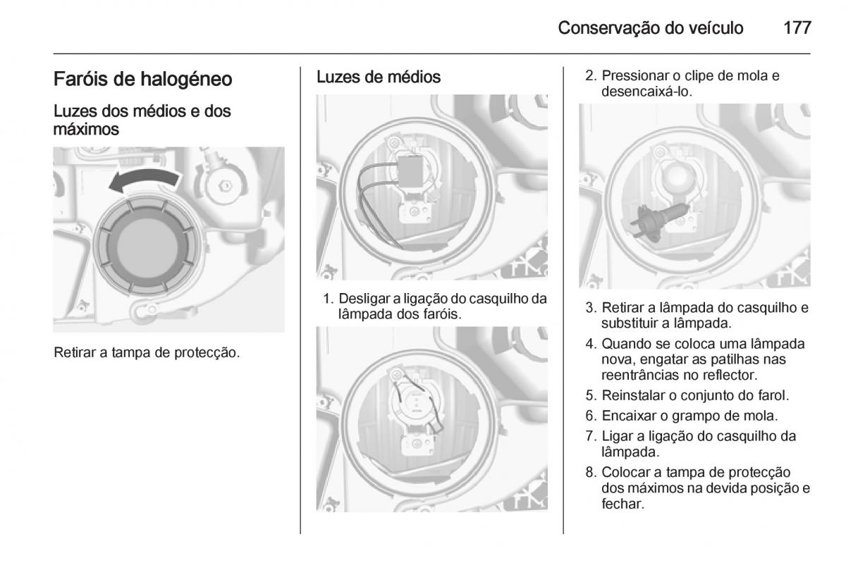 Opel Mokka manual del propietario / page 179